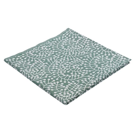 Скатерть из хлопка зеленого цвета с рисунком Спелая смородина, Scandinavian touch, 180х260см, Tkano, фото , изображение 5