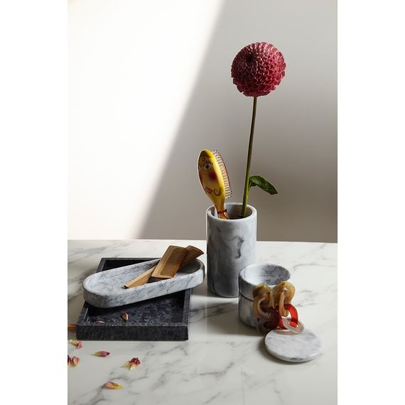 Поднос Marm, 28х20 см, черный мрамор, Bergenson Bjorn, фото , изображение 4