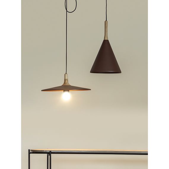 Светильник подвесной Mango Pyor, 40х13 см, сиреневый, Bergenson Bjorn, фото , изображение 4