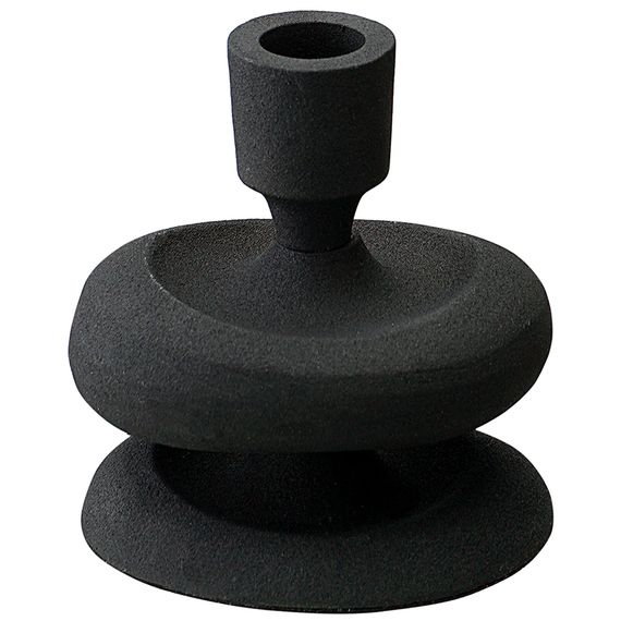 Подсвечник Vivlend, 12 см, черный, Bergenson Bjorn, фото , изображение 3