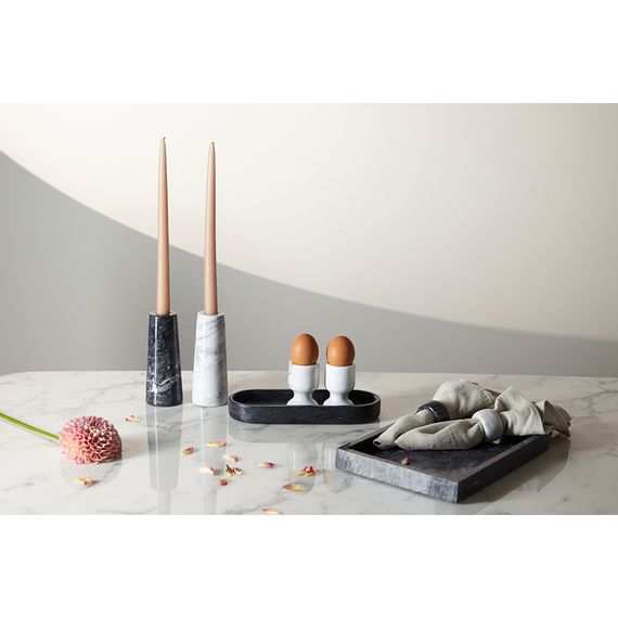 Поднос Marm, 28х20 см, черный мрамор, Bergenson Bjorn, фото , изображение 2