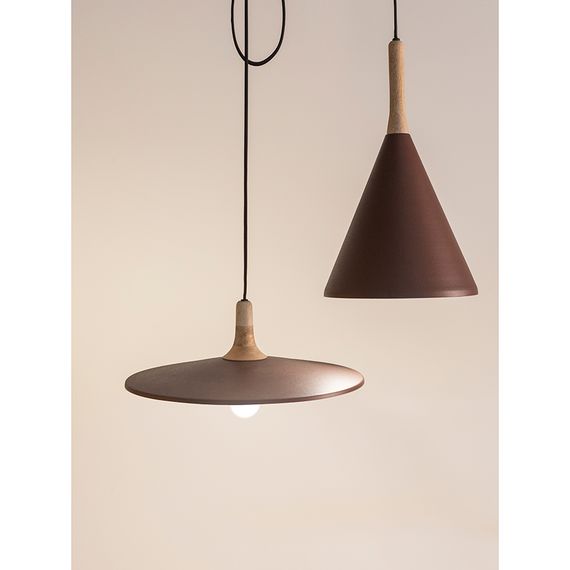 Светильник подвесной Mango Pyor, 40х13 см, сиреневый, Bergenson Bjorn, фото , изображение 5