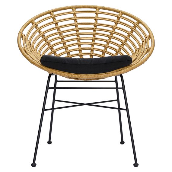 Стул Vetle Round, ротанг, Bergenson Bjorn, фото , изображение 5