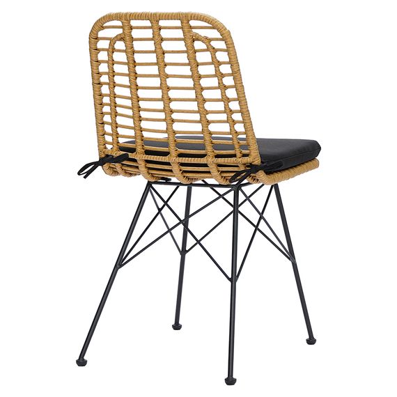 Стул Vetle Flat, ротанг, Bergenson Bjorn, фото , изображение 4