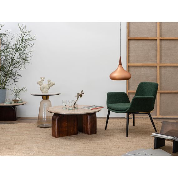 Столик кофейный Odd, 50 см, бежевый, Bergenson Bjorn, фото , изображение 2