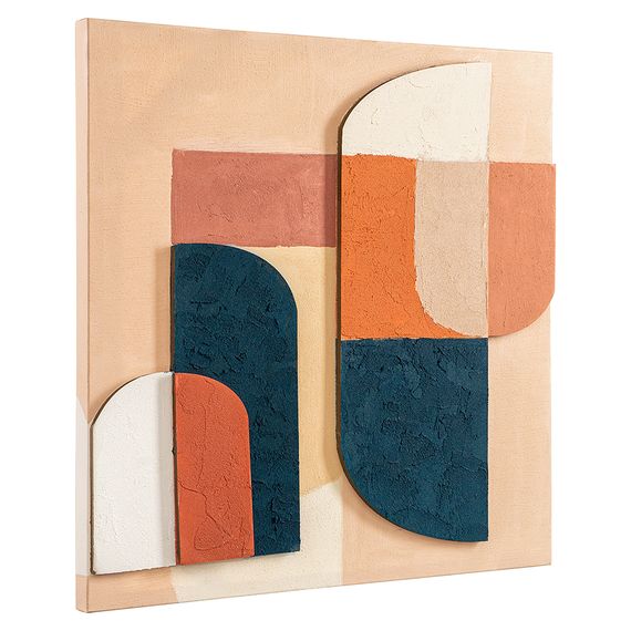 Панно декоративное с эффектом 3D Pop Art, 60х60 см, Bergenson Bjorn, фото , изображение 7