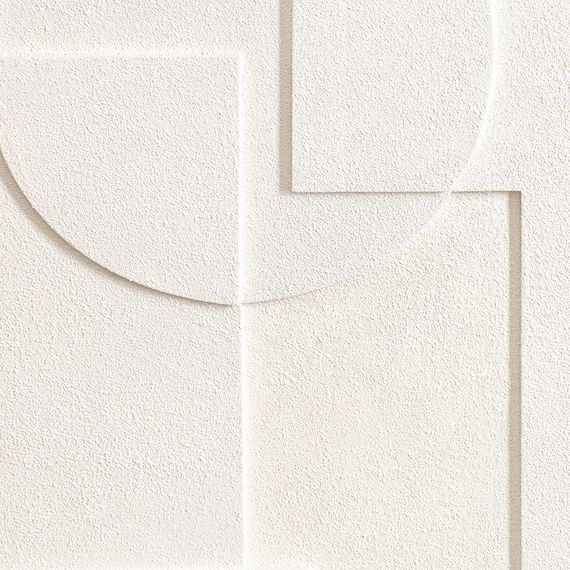 Панно декоративное с эффектом 3D Minimalism, 60х60 см, белый\черный, Bergenson Bjorn, фото , изображение 6