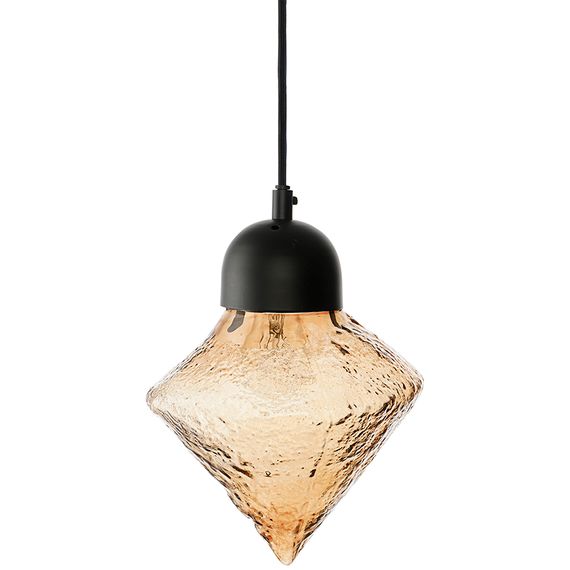 Светильник подвесной Frozen Light, 20 см, янтарный, Bergenson Bjorn, фото , изображение 4