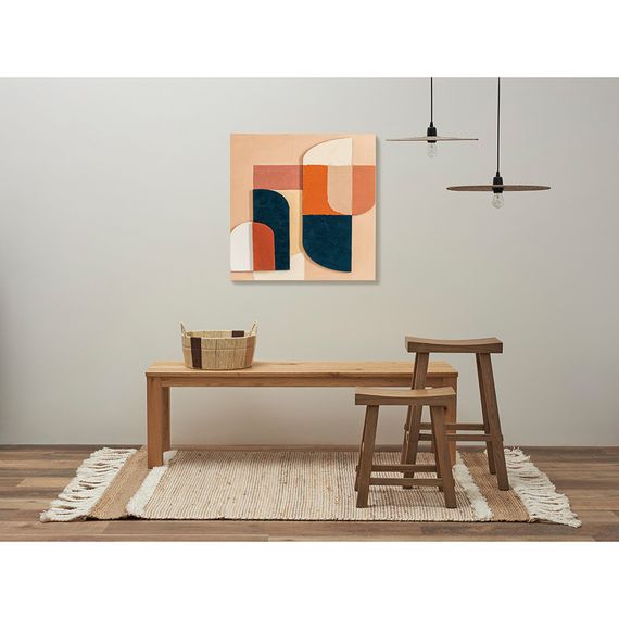 Панно декоративное с эффектом 3D Pop Art, 60х60 см, Bergenson Bjorn, фото , изображение 6