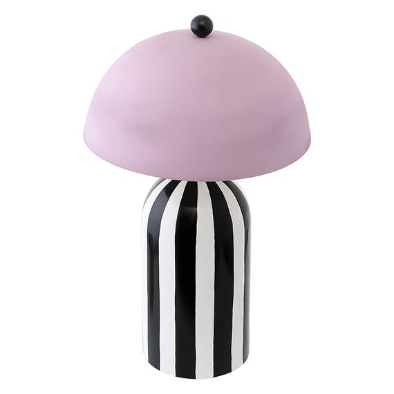 Светильник настольный Anniken, 25х38 см, черный/белый/лиловый, Bergenson Bjorn, фото , изображение 8