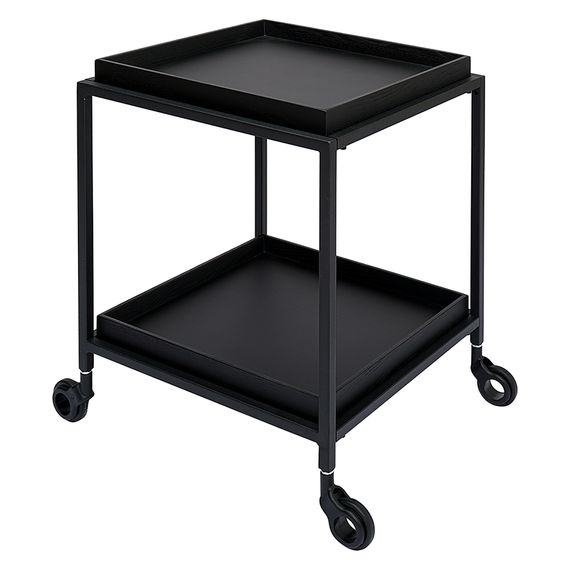 Тумба на колесах Domo, 40,5х40,5х53,5 см, черная, Bergenson Bjorn, фото , изображение 3