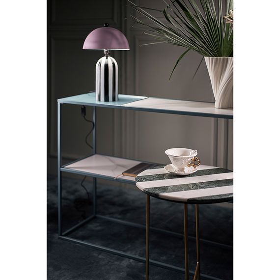 Светильник настольный Anniken, 25х38 см, черный/белый/лиловый, Bergenson Bjorn, фото , изображение 3