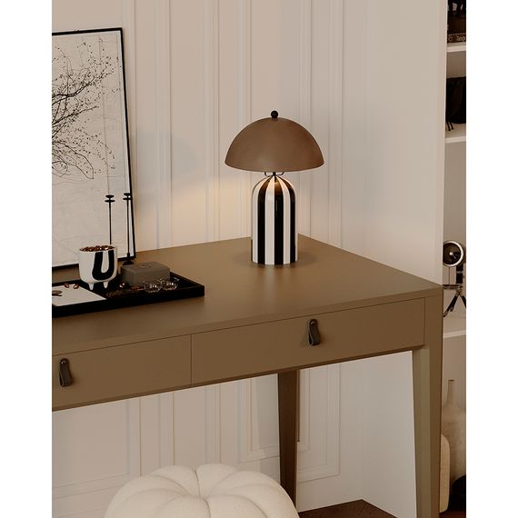 Светильник настольный Anniken, 25х38 см, черный/белый/сливовый, Bergenson Bjorn, фото , изображение 7