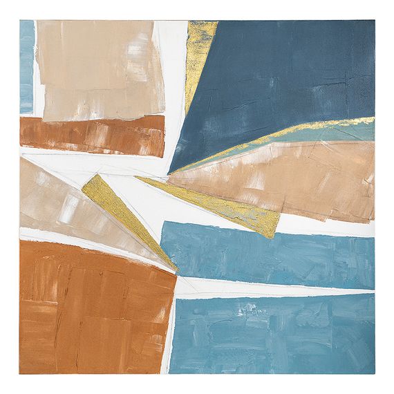 Панно декоративное с ручной росписью By Feel, 100х100 см, Bergenson Bjorn, фото 