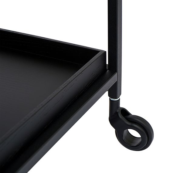 Тумба на колесах Domo, 40,5х40,5х53,5 см, черная, Bergenson Bjorn, фото , изображение 4