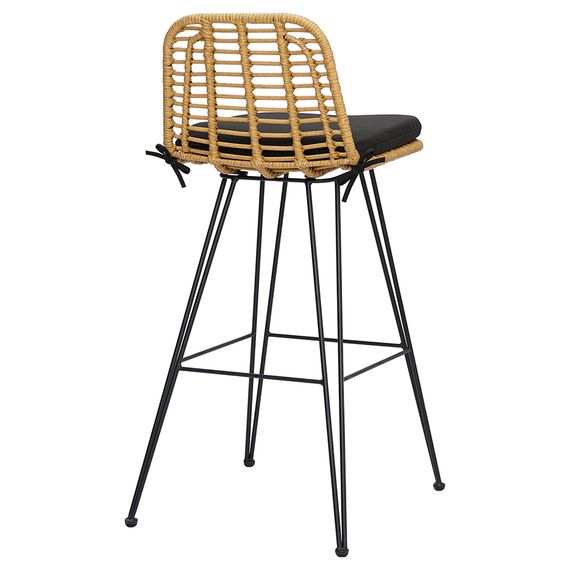 Стул барный Vetle Flat, ротанг, Bergenson Bjorn, фото , изображение 12