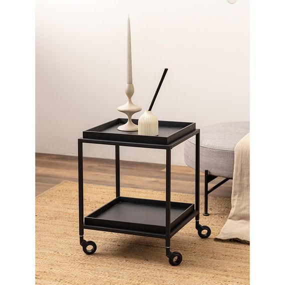 Тумба на колесах Domo, 40,5х40,5х53,5 см, черная, Bergenson Bjorn, фото , изображение 6