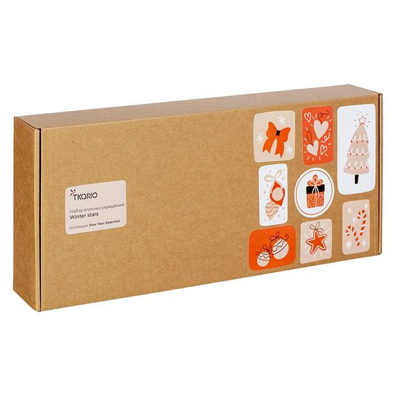 Набор елочных украшений Winter stars из коллекции New Year Essential, 3 шт., Tkano, фото , изображение 10