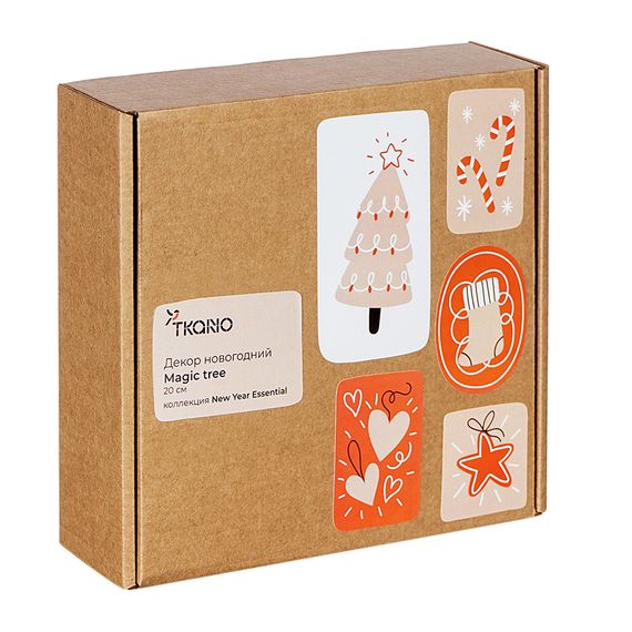 Декор новогодний Magic tree из коллекции New Year Essential, 20 см, Tkano, фото , изображение 14