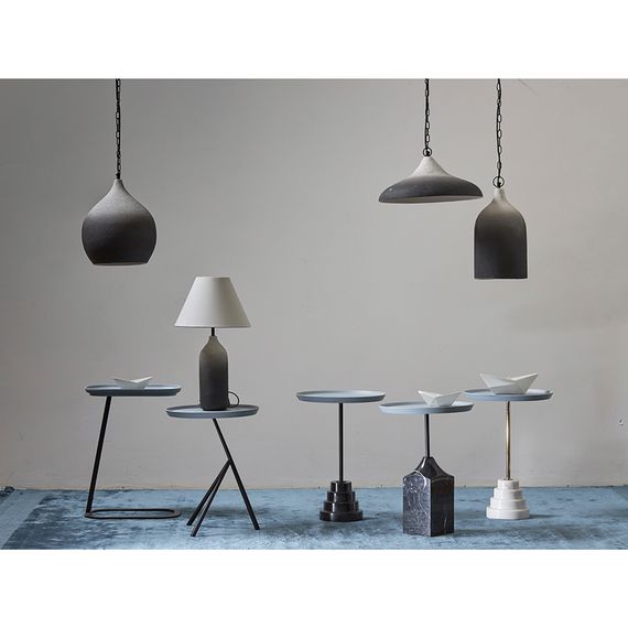 Столик кофейный Sustainable collection, 37,7 см, серый/белый, Bergenson Bjorn, фото , изображение 5