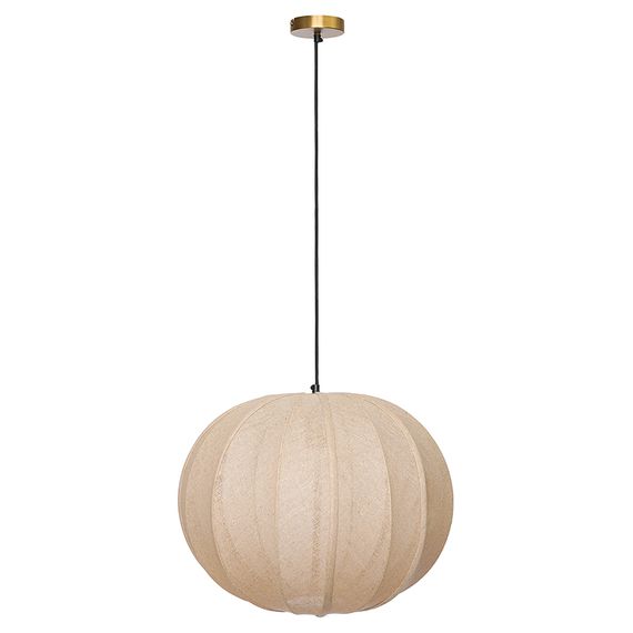 Светильник подвесной Texture Rib, 48 см, бежевый, Bergenson Bjorn, фото 