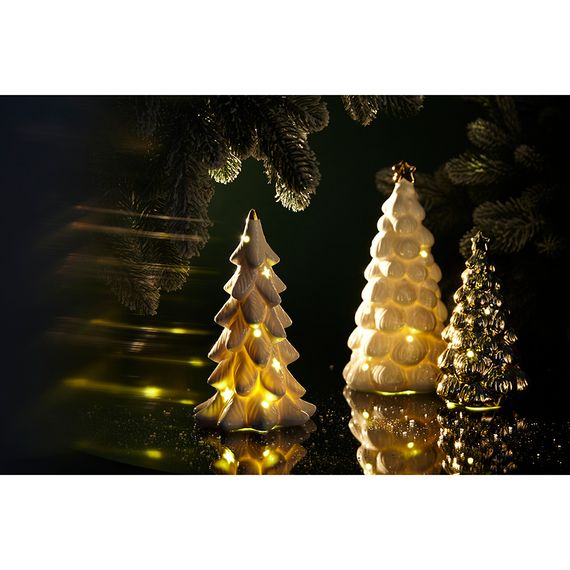 Декор новогодний с подсветкой Christmas shimmer из коллекции New Year Essential, 20 см (без упаковки), Tkano, фото , изображение 3