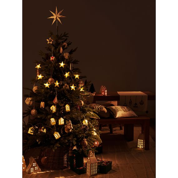 Домик из фарфора с подсветкой Aarhus из коллекции New Year Essential, 21,6 см, Tkano, фото , изображение 4