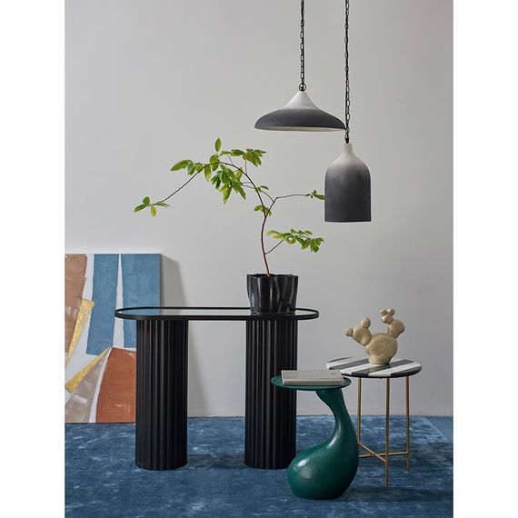 Светильник подвесной Sustainable collection, 44х19 см, черный/белый, Bergenson Bjorn, фото , изображение 3