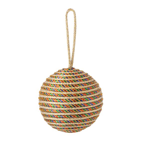 Набор ёлочных украшений Disco balls из коллекции New Year Essential, 3 шт., Tkano, фото , изображение 6