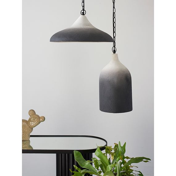 Светильник подвесной Sustainable collection, 44х19 см, черный/белый, Bergenson Bjorn, фото , изображение 6