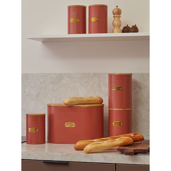 Банка для хранения соли Irmel, 1,3 л, терракота, Smart Solutions, фото , изображение 3