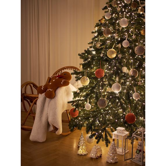 Набор ёлочных украшений White elegance коллекции New Year Essential, 3 шт., Tkano, фото , изображение 3