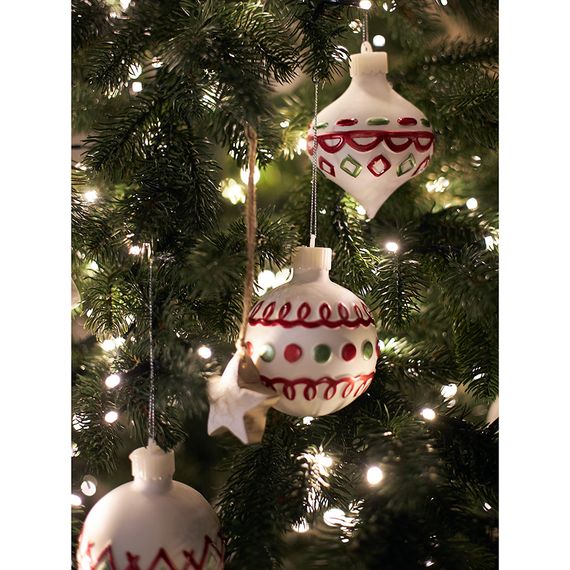 Набор елочных украшений Marble stars из коллекции New Year Essential, 4 шт., Tkano, фото , изображение 8