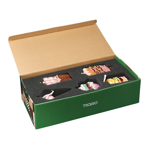 Набор ёлочных украшений Glimmer selection из коллекции New Year Essential, 5 шт., Tkano, фото , изображение 13