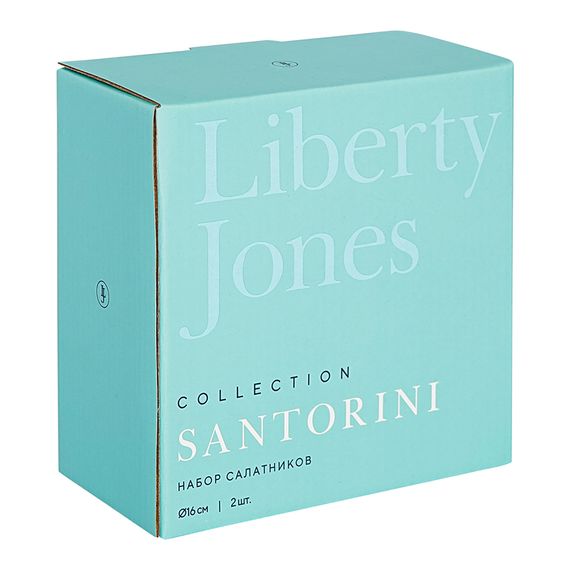 Набор салатников Santorini, ?16 см, 500 мл, 2 шт., Liberty Jones, фото , изображение 12