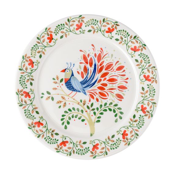 Набор тарелок Fantail Bird из коллекции Birds of Paradise в подарочной упаковке, ?21 см, 2 шт., Liberty Jones, фото , изображение 4