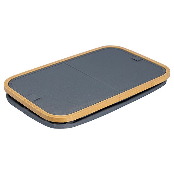 Корзина для белья с двумя отделениями Neat Twin, 53,5х33х53 см, серая, Smart Solutions, фото , изображение 7