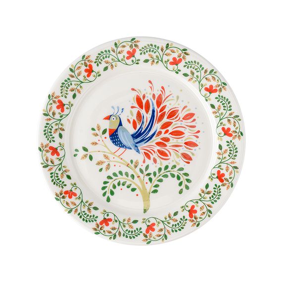 Набор тарелок Fantail Bird из коллекции Birds of Paradise в подарочной упаковке, ?18 см, 2 шт., Liberty Jones, фото , изображение 5