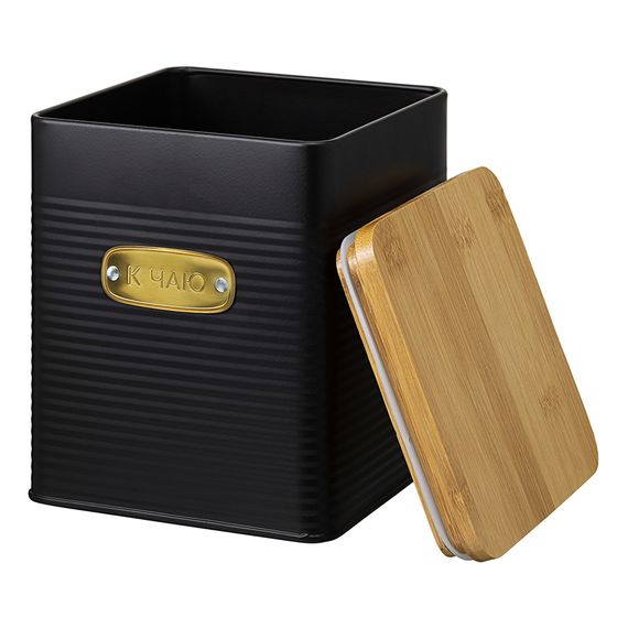 Банка для хранения сладостей Irmel, 3,2 л, графит, Smart Solutions, фото , изображение 4