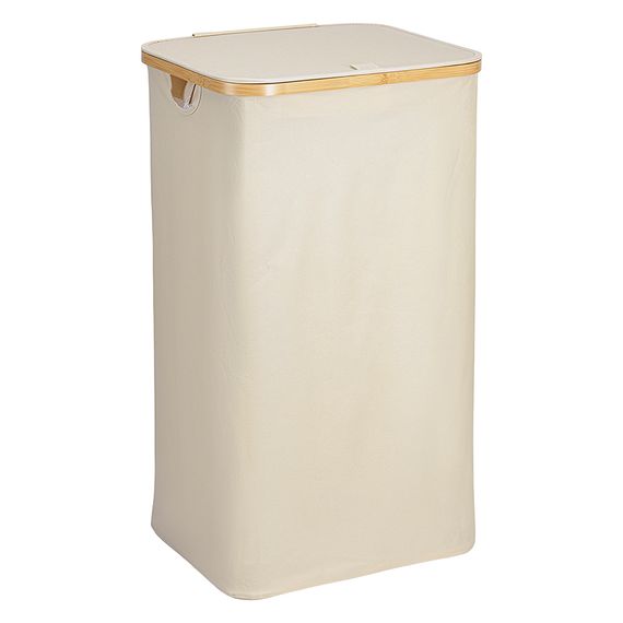 Корзина для белья Neat Tall, 41х35х74 см, молочная, Smart Solutions, фото 
