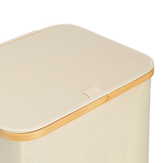 Корзина для белья Neat Tall, 41х35х74 см, молочная, Smart Solutions, фото , изображение 13