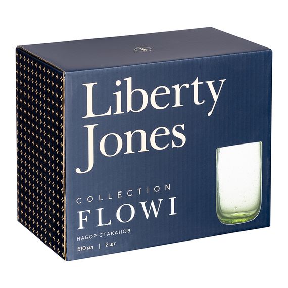 Набор стаканов Flowi, 510 мл, темно-зеленые, 2 шт., Liberty Jones, фото , изображение 11