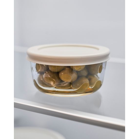 Набор контейнеров для запекания и хранения круглые с крышками, серые, 4 шт., Smart Solutions, фото , изображение 5