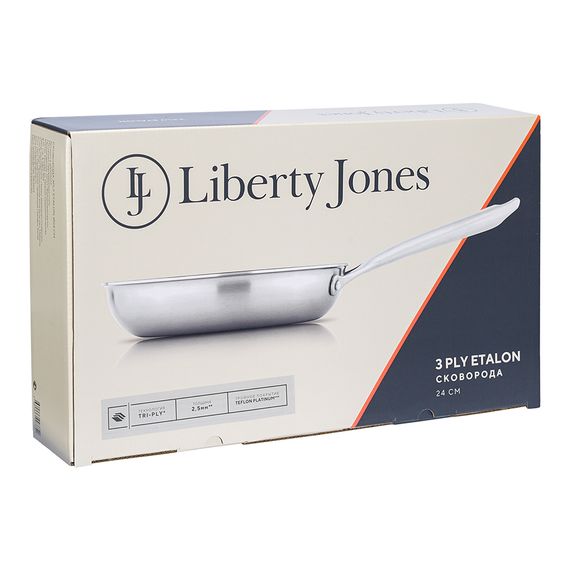 Сковорода 3Ply Etalon, ?24 см, Liberty Jones, фото , изображение 12