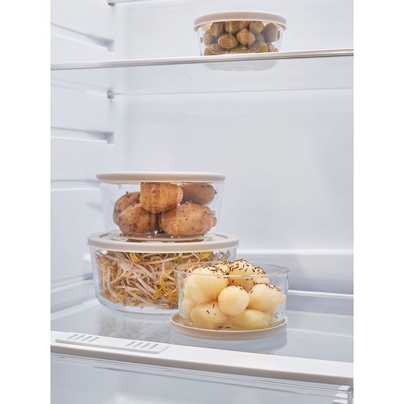 Набор контейнеров для запекания и хранения круглые с крышками, серые, 4 шт., Smart Solutions, фото , изображение 3