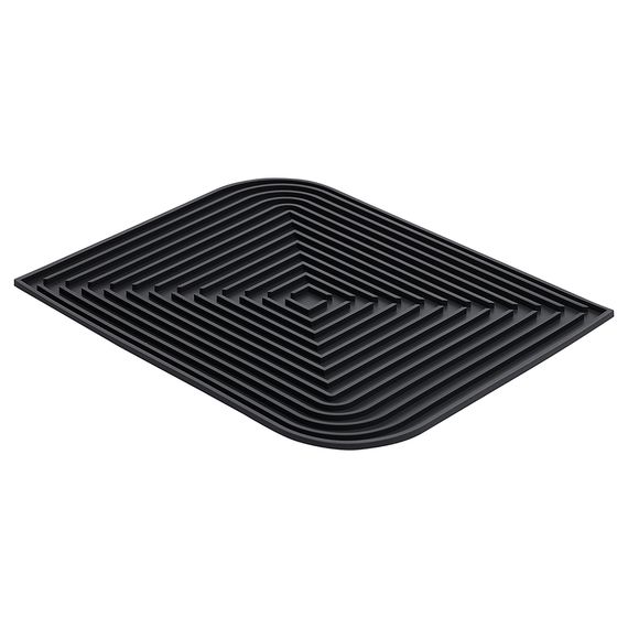 Коврик для сушки посуды Dry Flex, 34,6х44,6 см, темно-серый, Smart Solutions, фото 