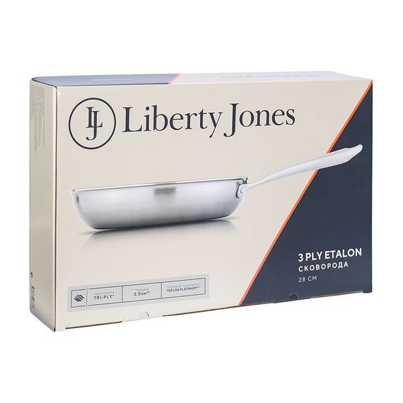 Сковорода 3Ply Etalon, ?28 см, Liberty Jones, фото , изображение 11