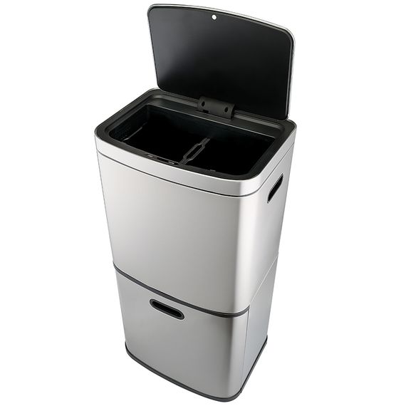 Контейнер мусорный с 2-мя отделениями Smart Bin, сенсорный, 60 л, Smart Solutions, фото , изображение 3