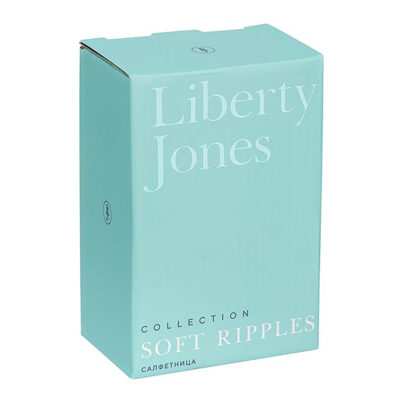 Салфетница Soft Ripples, Dual Glazing, 13х8,8 см, Liberty Jones, фото , изображение 3
