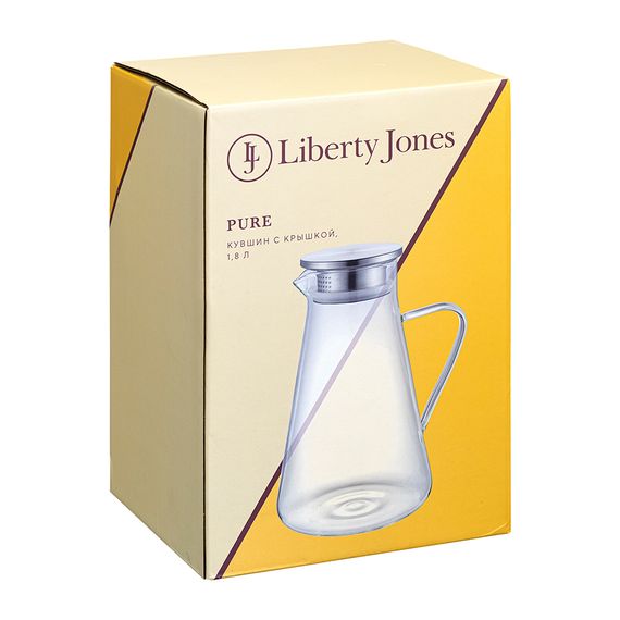Кувшин с крышкой Pure, 1,8 л, Liberty Jones, фото , изображение 4